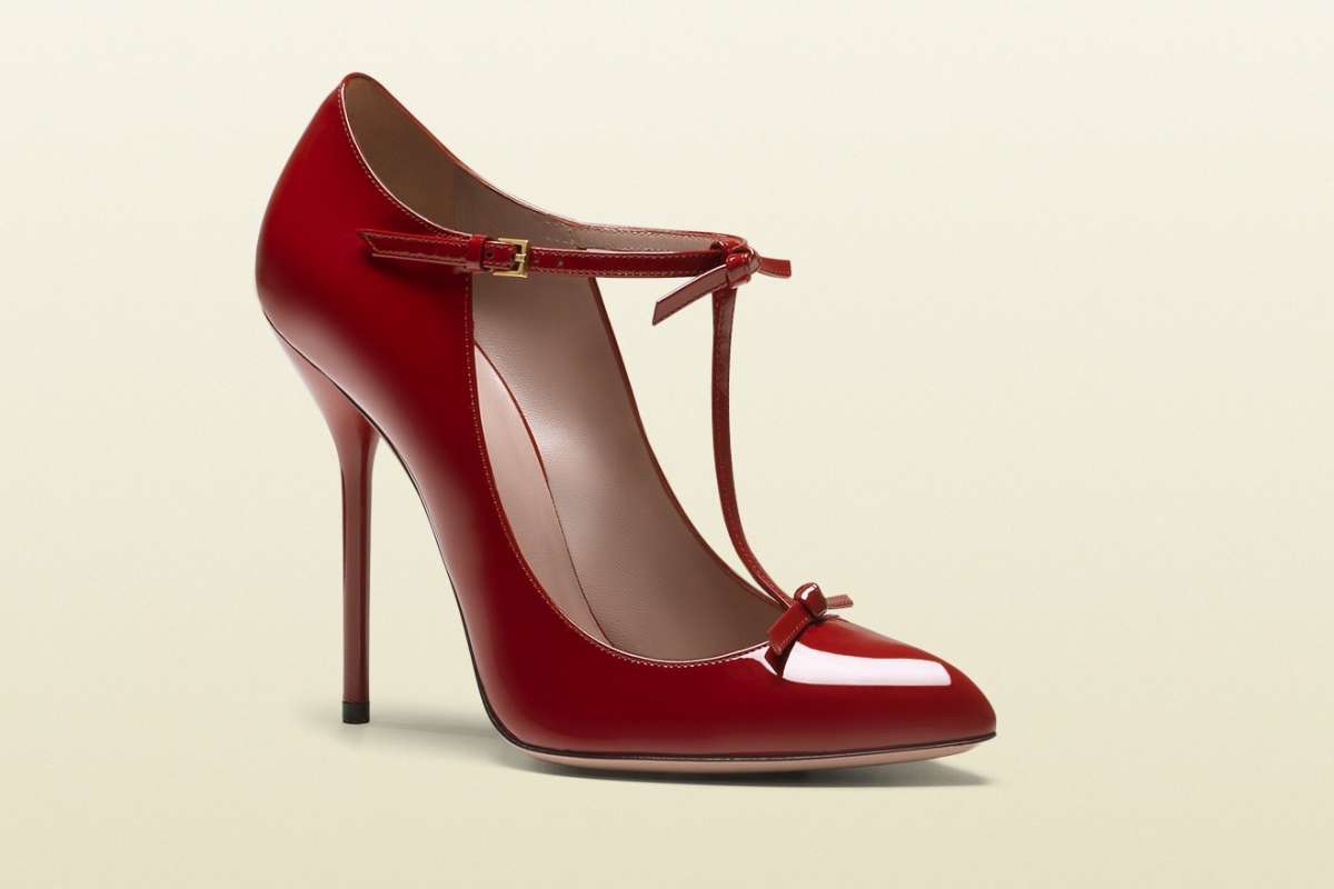 Mary jane rosse Gucci