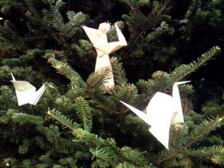 Origami albero di Natale