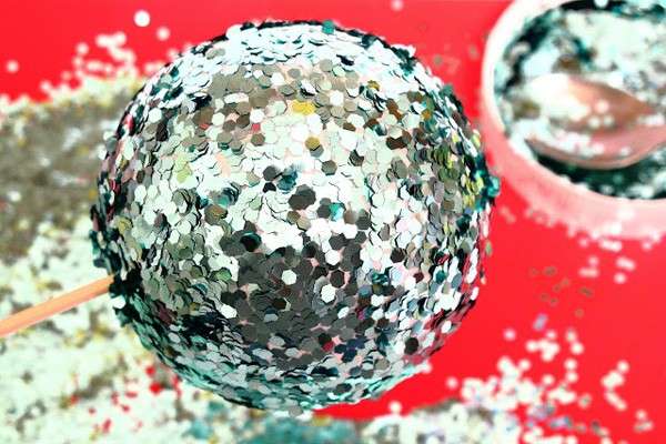 Palline con strass per Natale