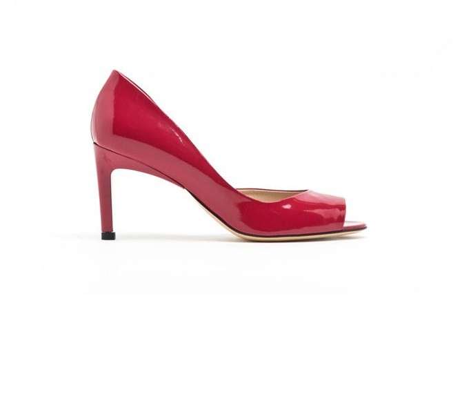 Peep-toe rosse Max Mara