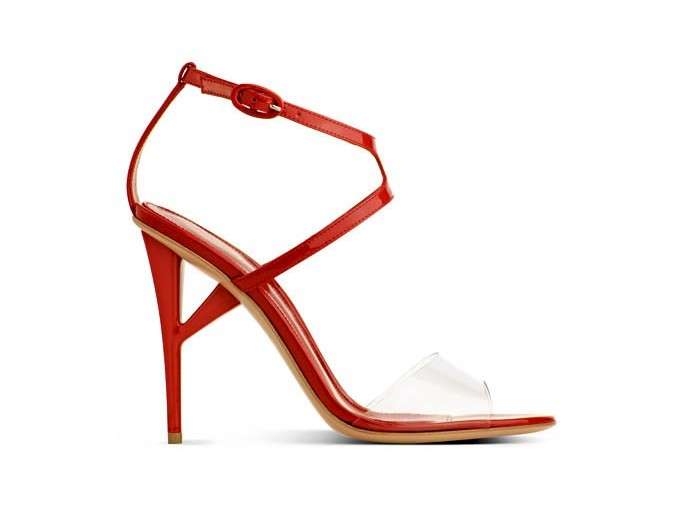 Sandali in vernice e pvc Gianvito Rossi