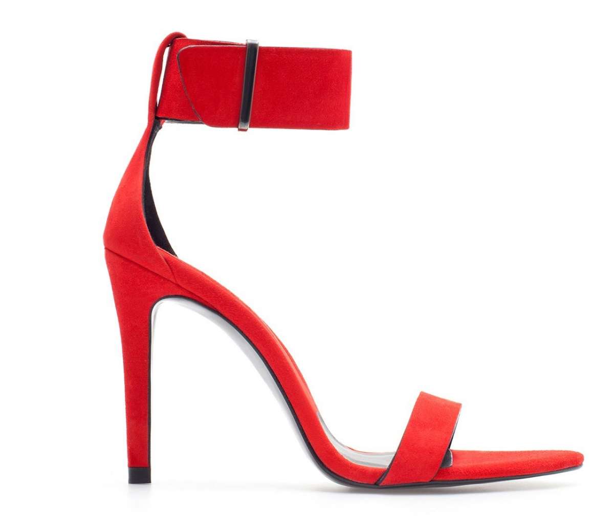 Sandali rossi Zara