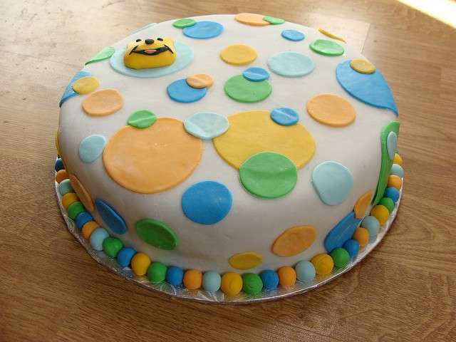 Simpatici pois per la torta di Winnie Pooh