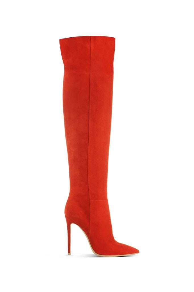 Stivali overknees rossi Gianvito Rossi