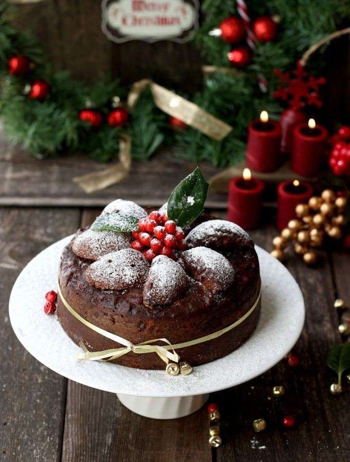 Torta di Natale al cacao