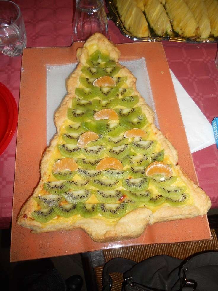 Torta di Natale alla frutta