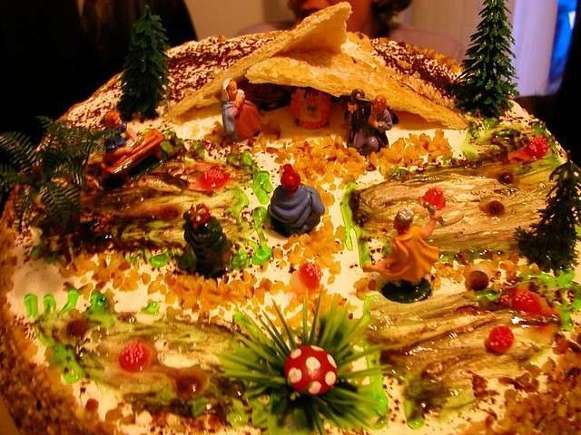 Torta maxi presepe