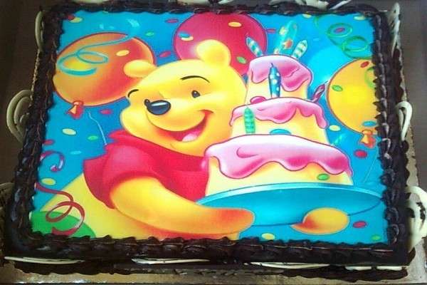 Torta Winnie the Pooh al cioccolato