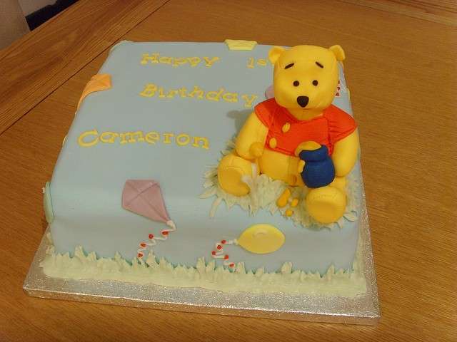 Torta Winnie the Pooh personalizzata