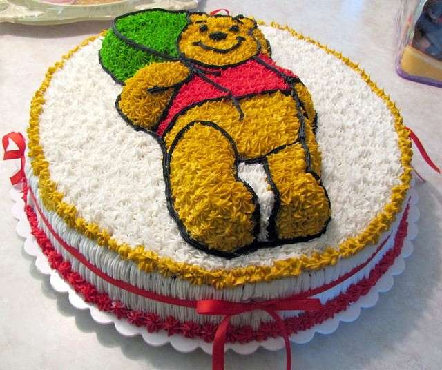 Winnie Pooh alla panna