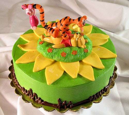 Winnie the Pooh sulla torta