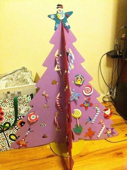 Albero di Natale di carta