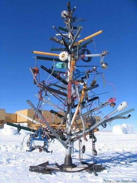 Albero di Natale di ferro