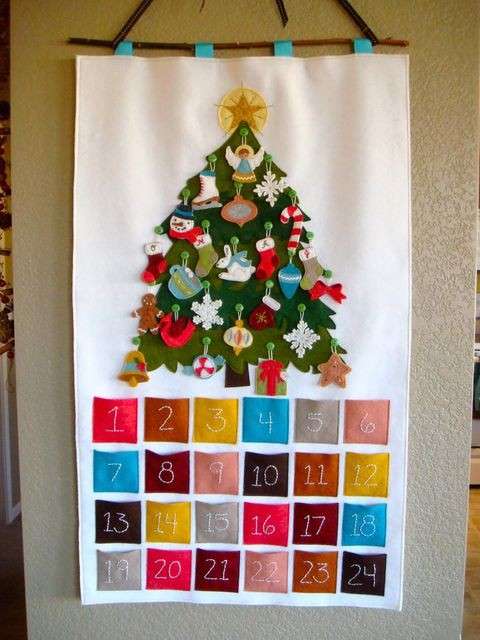 Albero di Natale e calendario dell'Avvento