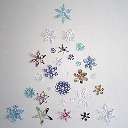 Albero di stelle di carta