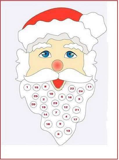 Babbo Natale calendario