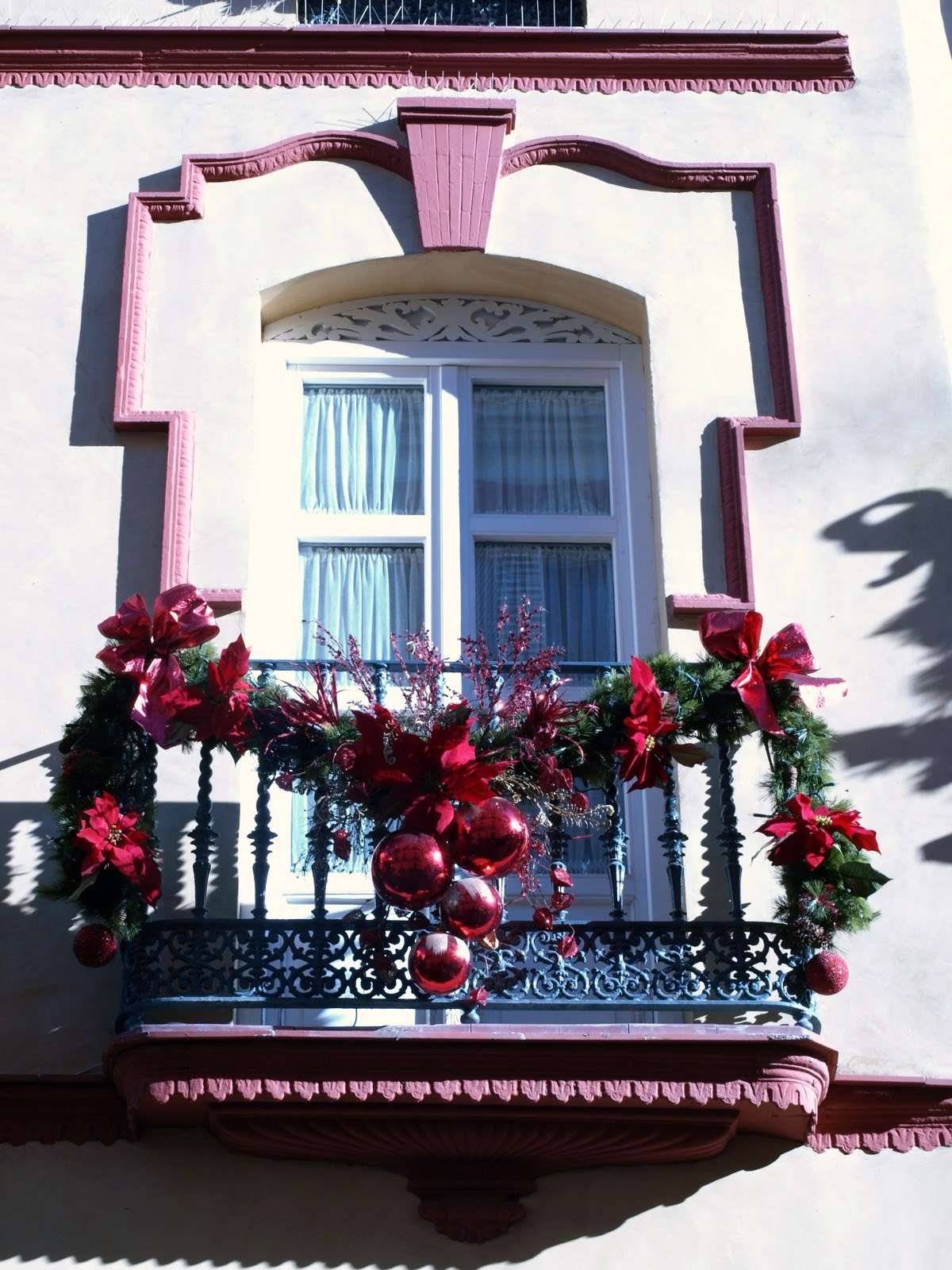 Balcone natalizio