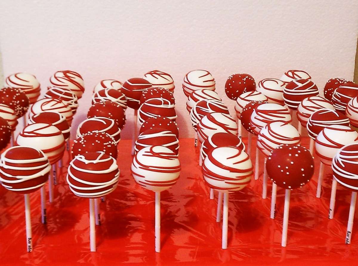 Cake pops con glassa