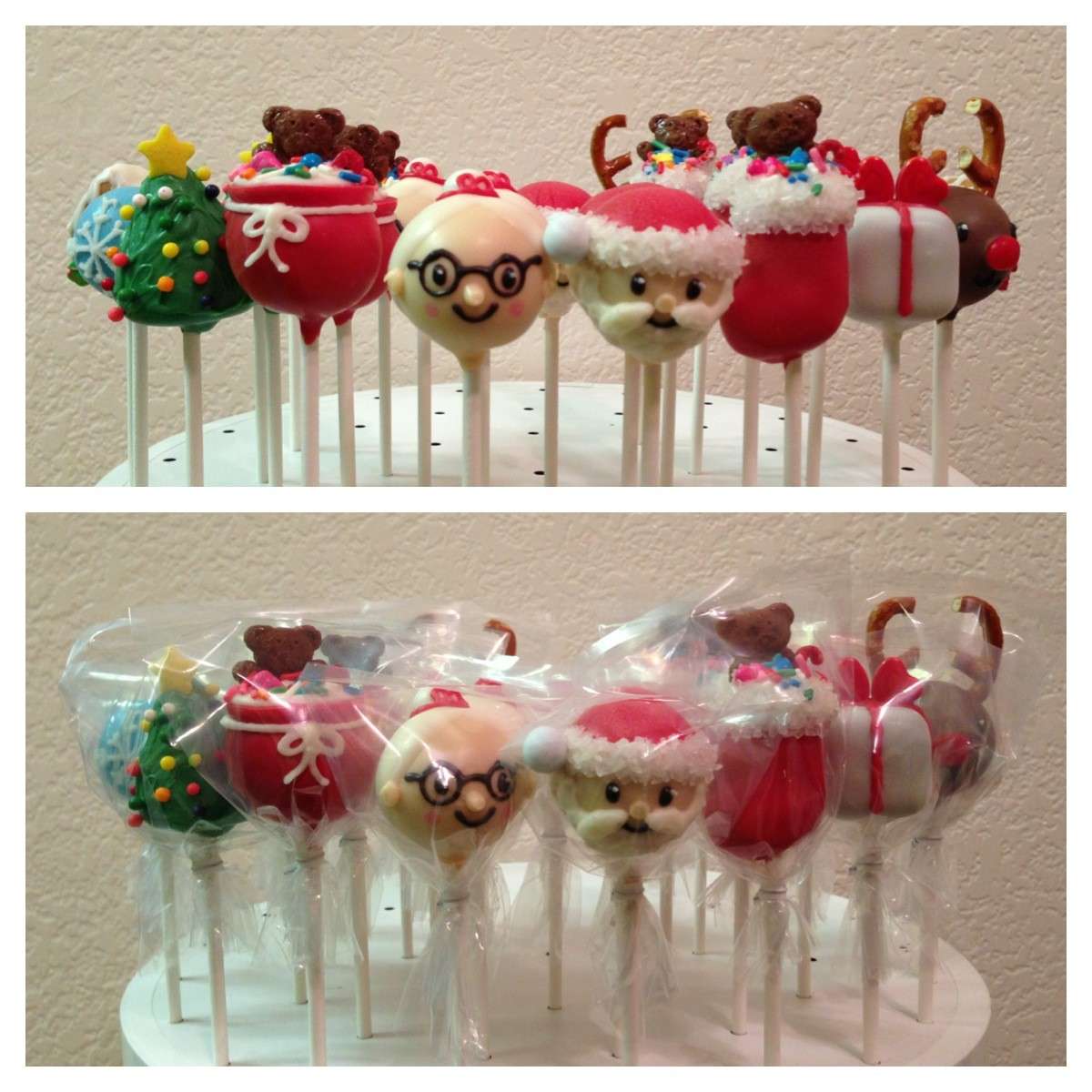 Cake pops natalizi vari