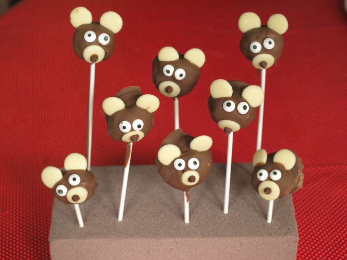 Cake pops orsetti