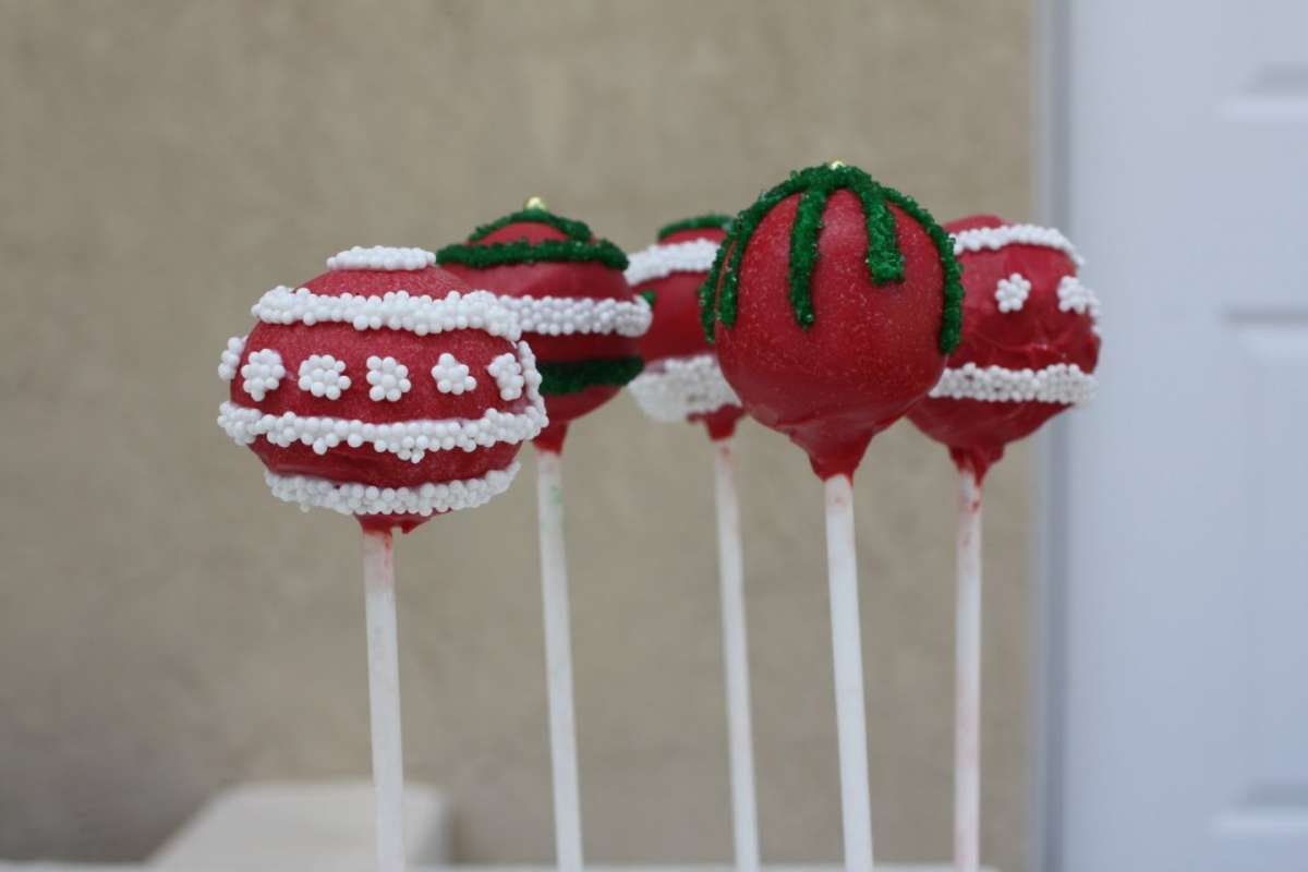 Cake pops rossi