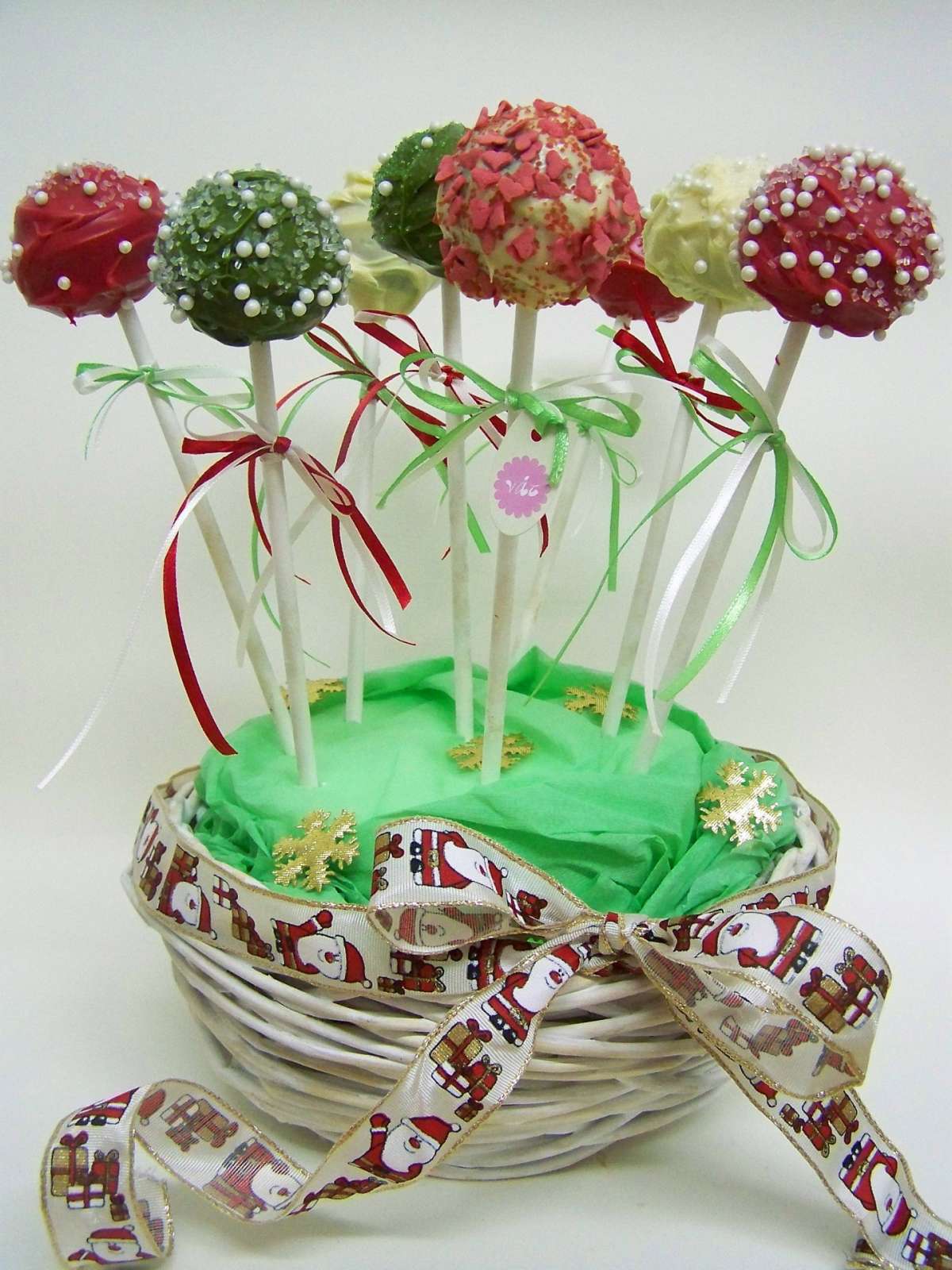 Cake pops su base di polistirolo