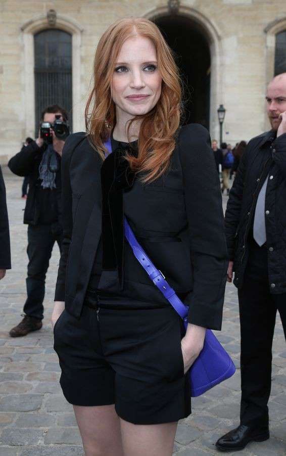 Capelli e taglio anti-età di Jessica Chastain