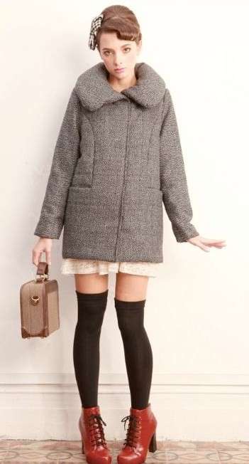 Cappotto bon ton e parigine