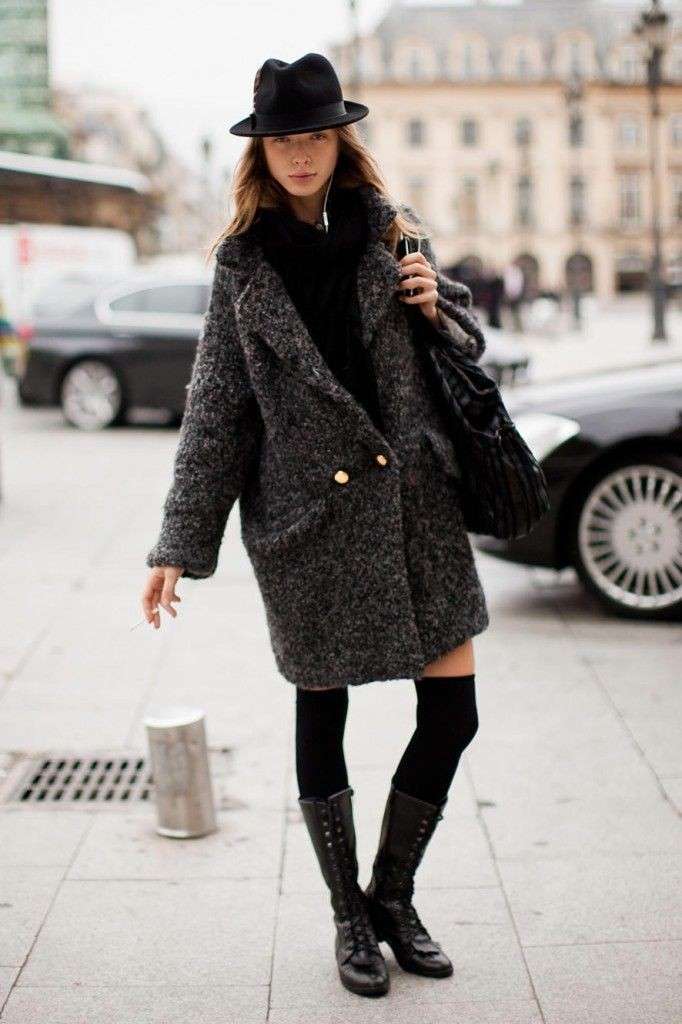 Cappotto lungo e parigine