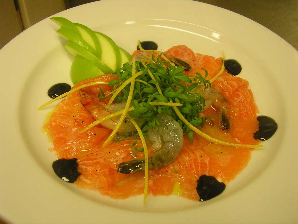 Carpaccio al salmone