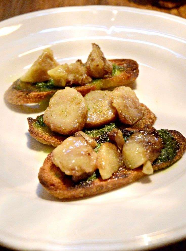 Crostini di pesce