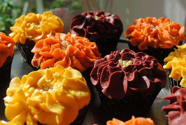 Cupcake come  fiori
