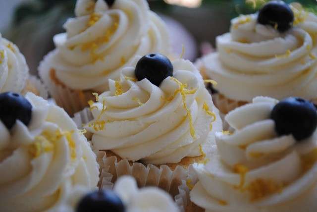 Cupcake con crema al burro e limone