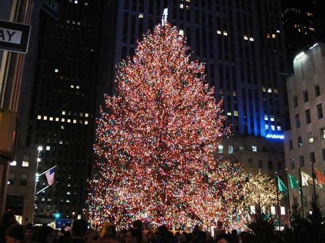 Decorazioni di Natale a New York