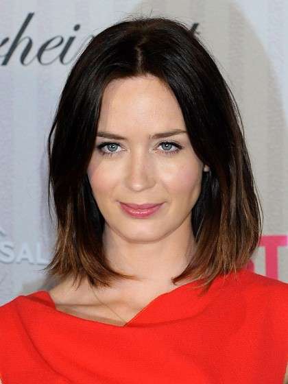 Emily Blunt più giovane con un long bob