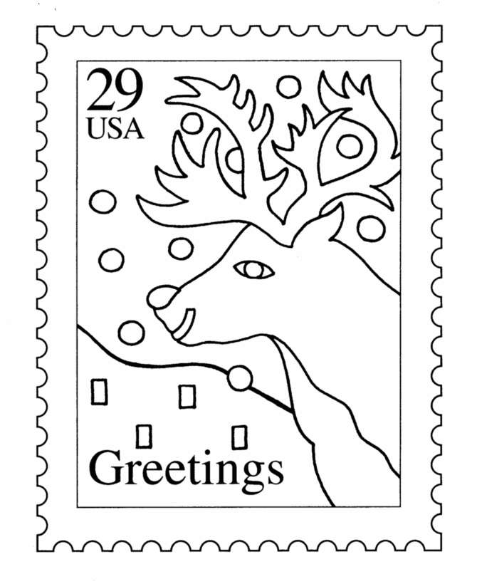 Il francobollo natalizio
