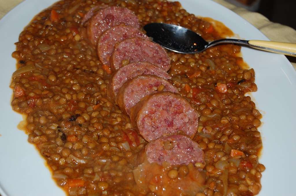 Lenticchie e cotechino