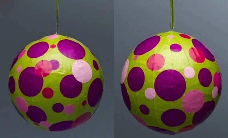 Palline coloratissime a pois