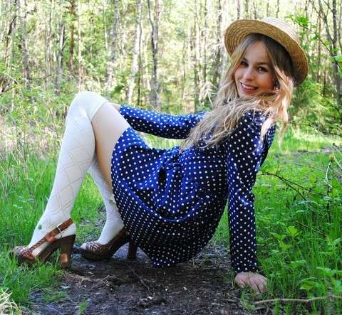 Parigine e minidress a pois