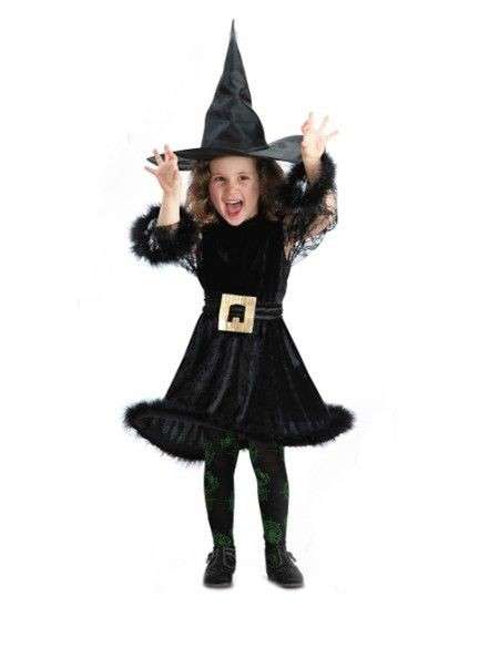 Strega bambina per Halloween