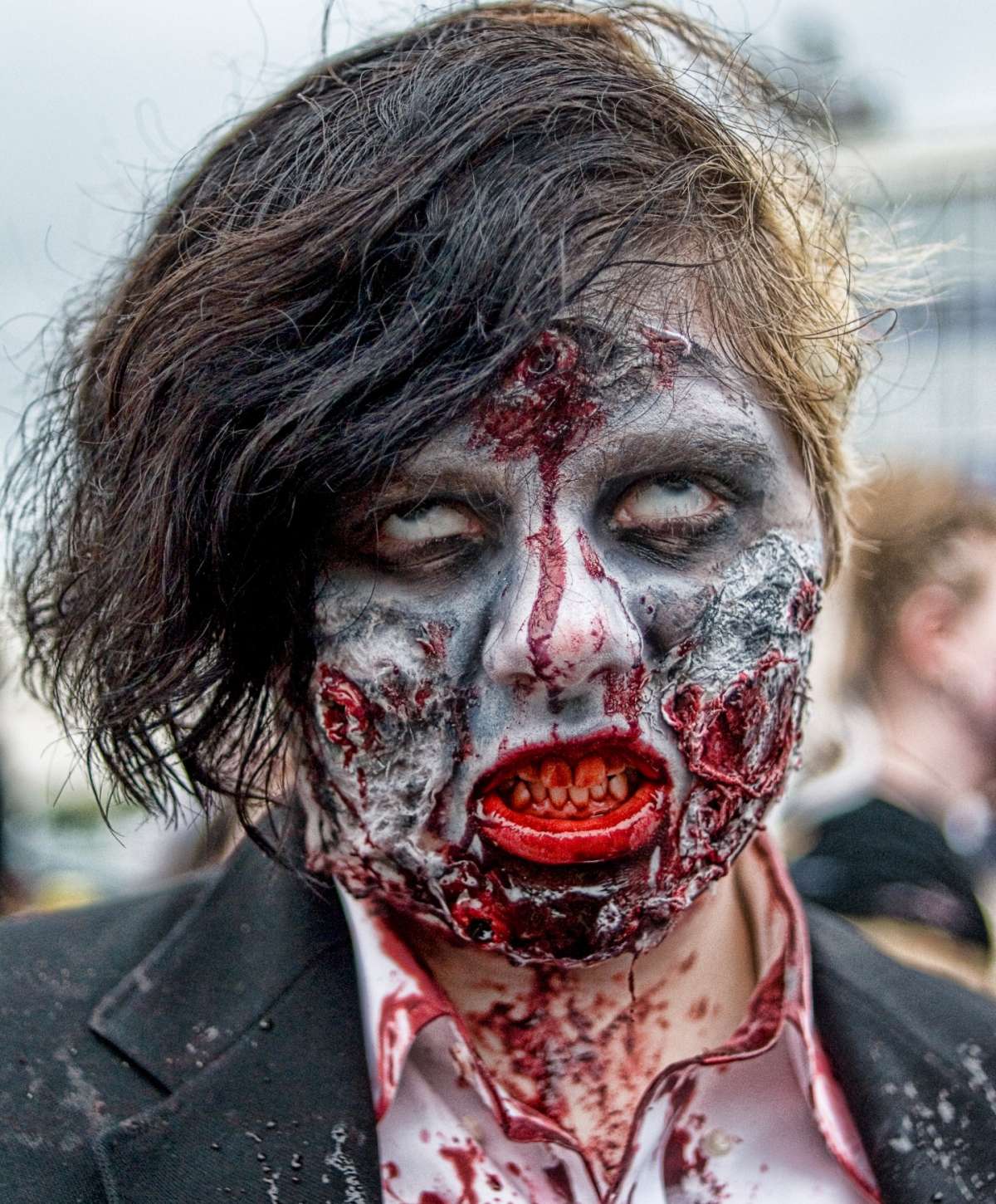 Trucco spaventoso per Halloween