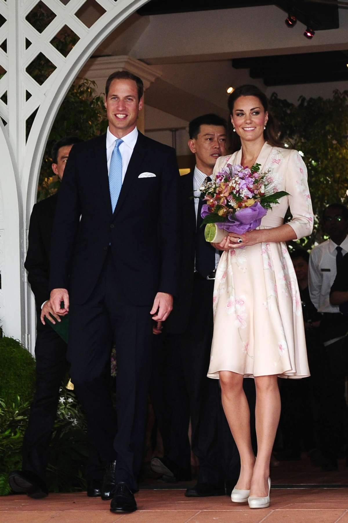 William e Kate a Singapore