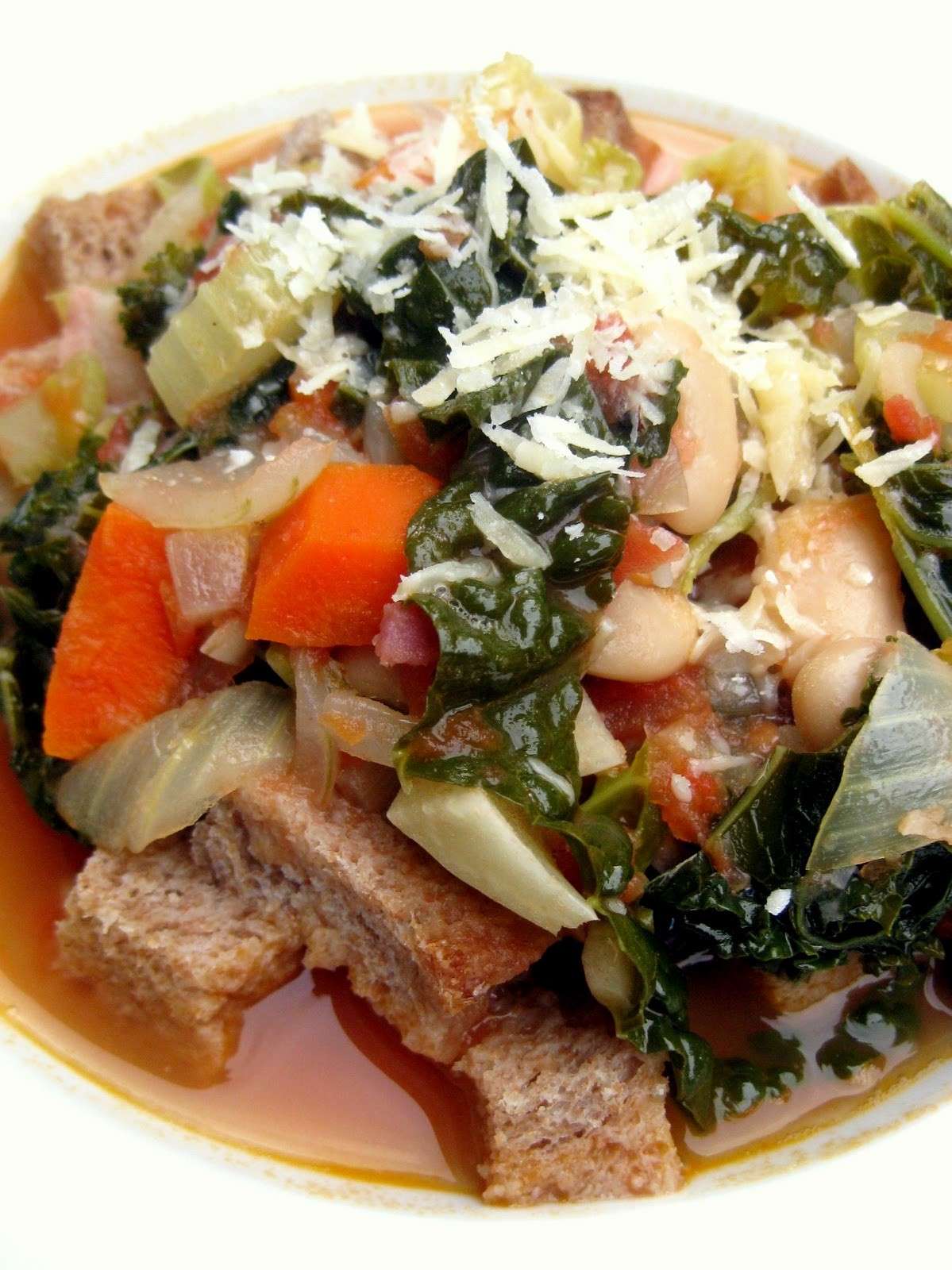 Zuppa toscana con verdure