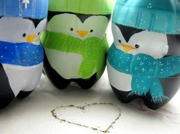 Bottiglie pinguini