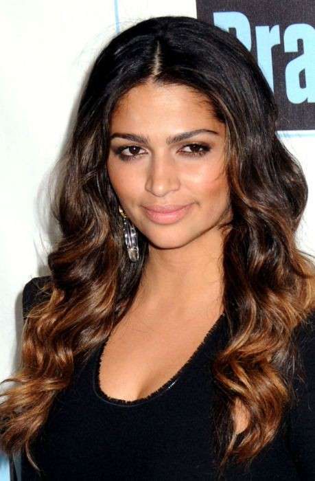 Camila Alves con balayage