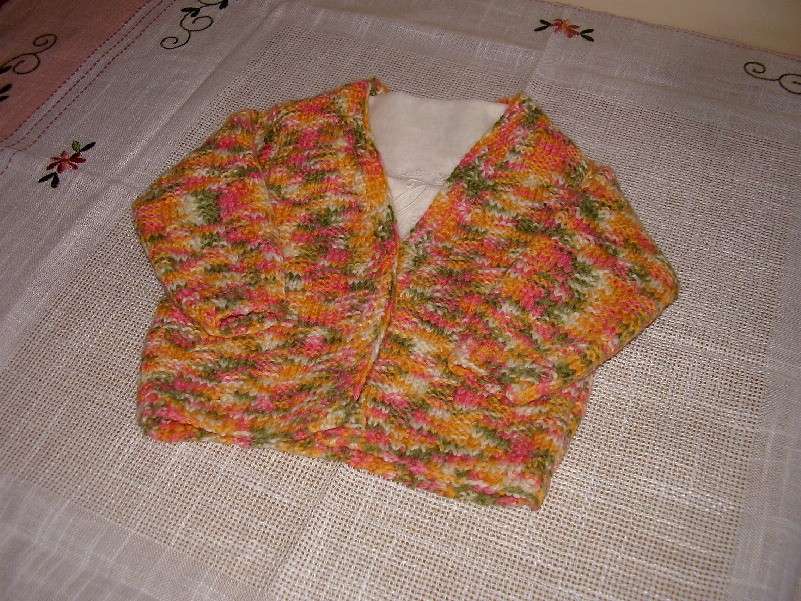 Cardigan variopinto