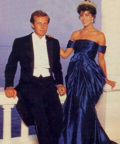 Carolina e Stefano Casiraghi