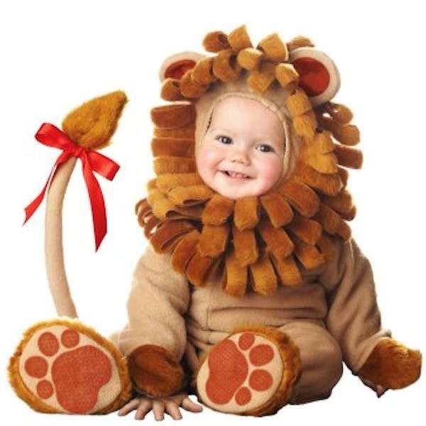 Costume per neonati da leone