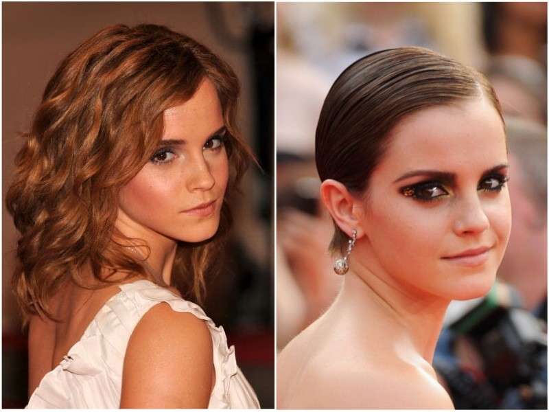 Emma Watson in versione corta e lunga