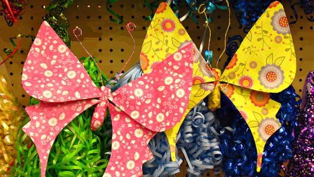 Farfalle e decorazioni fai da te